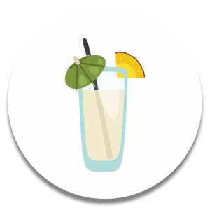 pinacolada w restauracji